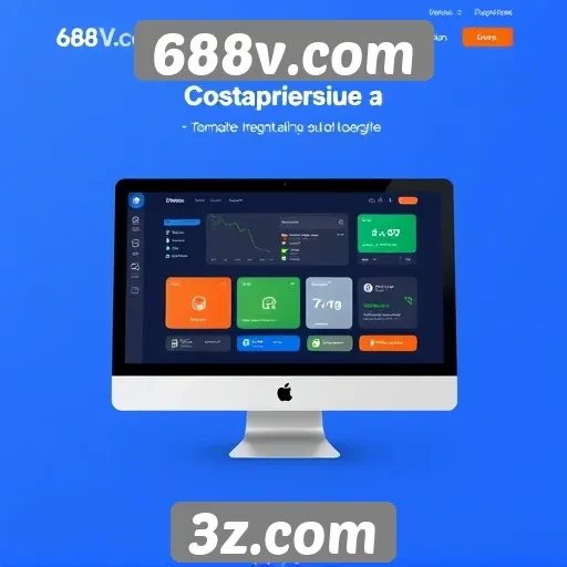 Interface do usuário do 688v.com é intuitiva